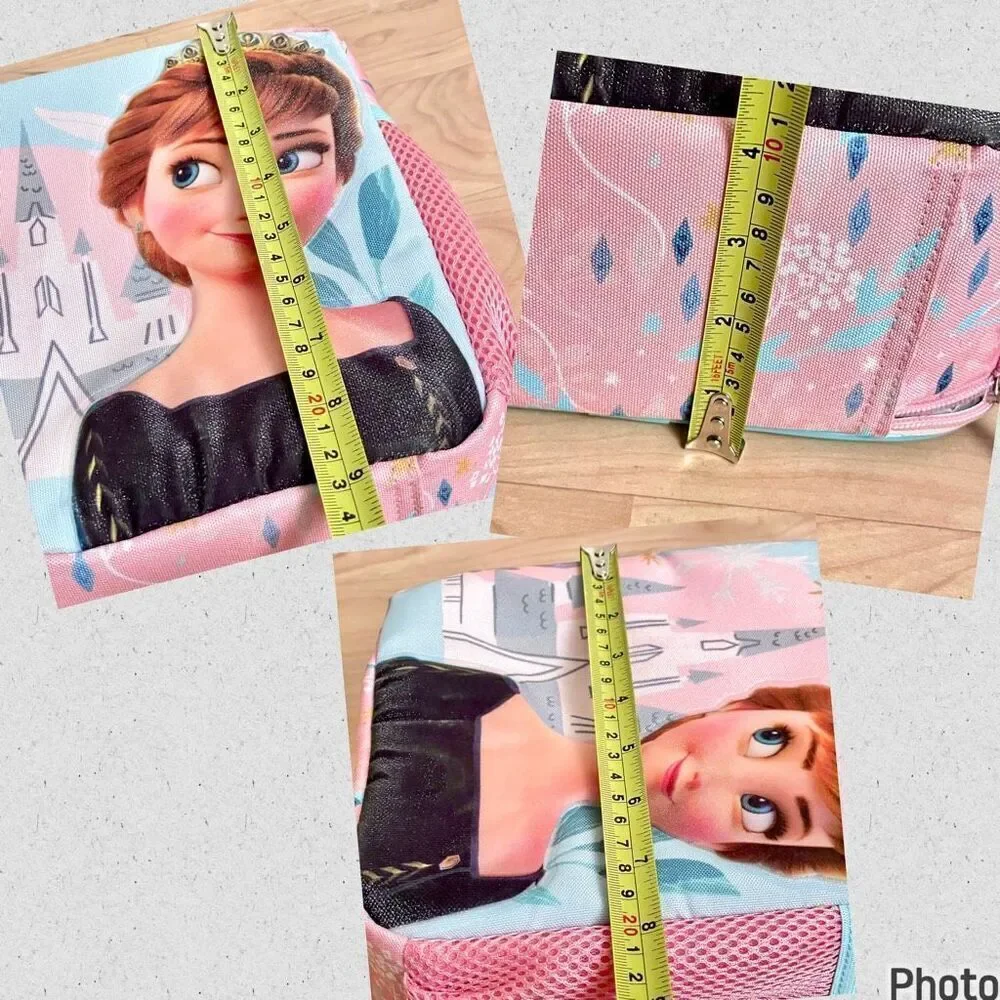 NWT Gorgeous Disney FROZEN Elsa & Anna Insulated Lunch Box w Water Bottle Pocket
